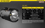 NiteCore R25 800 Lumen Tactical LED Flashlight with Strobe