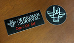 Circle Wingman Logo Sticker